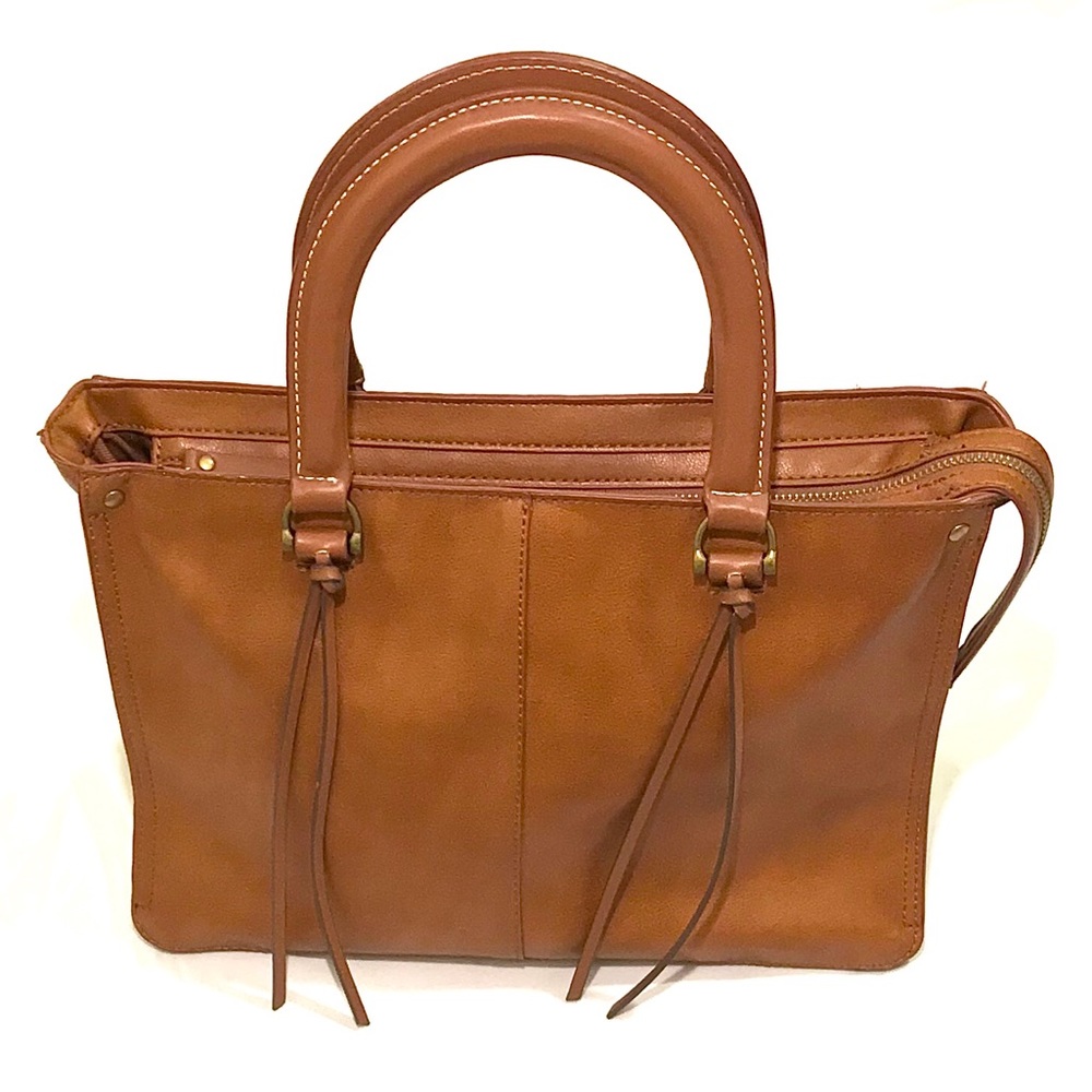 Brown Tassle Handbag